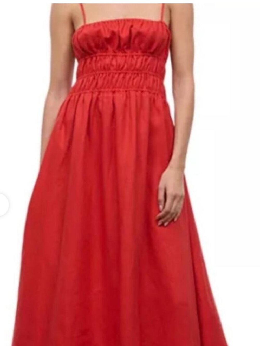 Abound Women's Red Smocked Dress